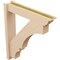 Ekena Millwork 6-in W x 30-in D x 34-in H Balboa Trad Rough Cedar Woodgrain TimberThane Outlooker, Primed Tan OUTUR060X30X34BOA04RCPR - alternate 3